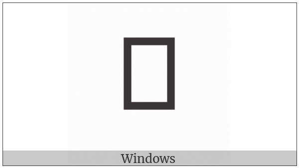 Grantha Letter A on various operating systems