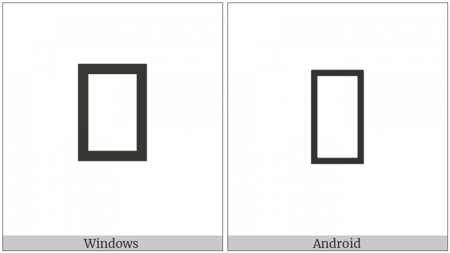 Grantha Letter La on various operating systems