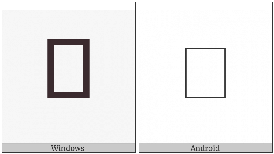 Newa Letter A on various operating systems