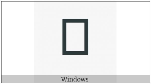 Newa Letter La on various operating systems