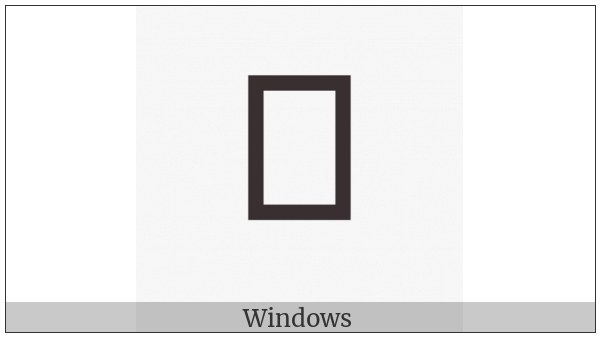 Tirhuta Letter Ii on various operating systems