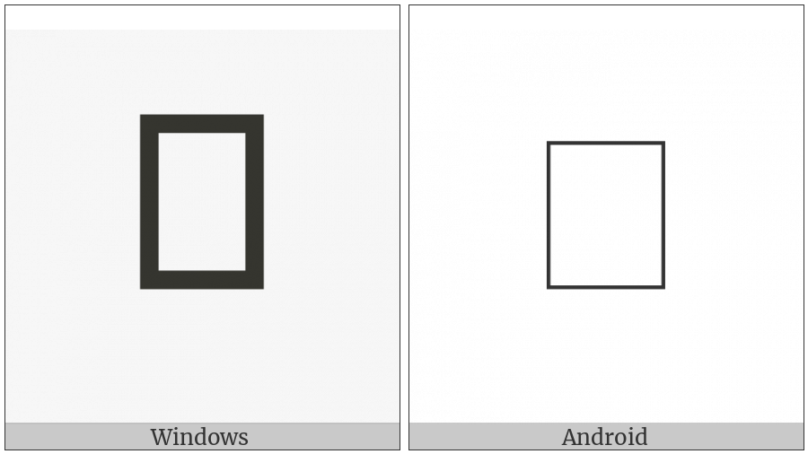 Tirhuta Letter Ja on various operating systems