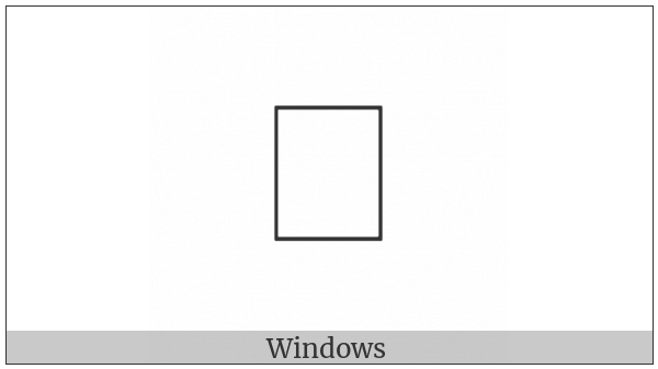 Tirhuta Vowel Sign Ai on various operating systems