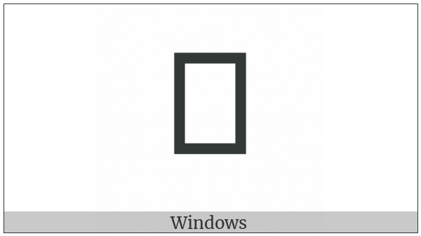 Siddham Sign Visarga on various operating systems