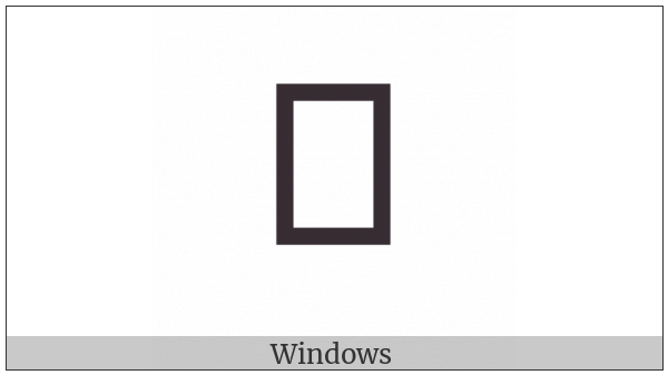Siddham Separator Dot on various operating systems