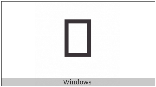 Modi Letter Ii on various operating systems