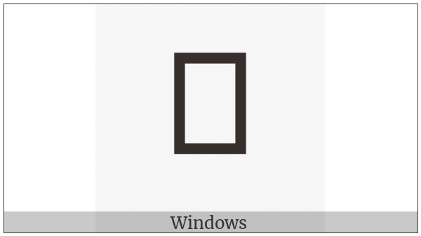 Batak Letter Northern Ta on various operating systems