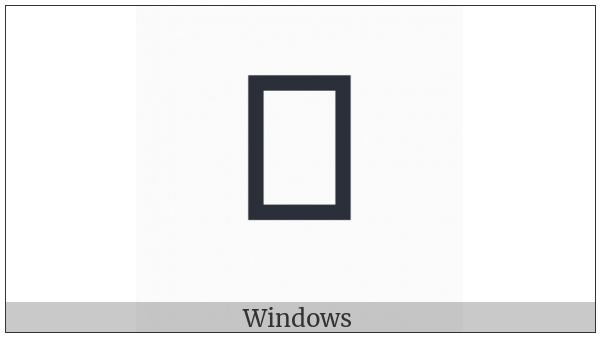 Warang Citi Capital Letter Ii on various operating systems