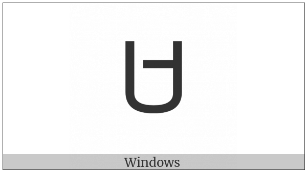 Warang Citi Capital Letter Da on various operating systems