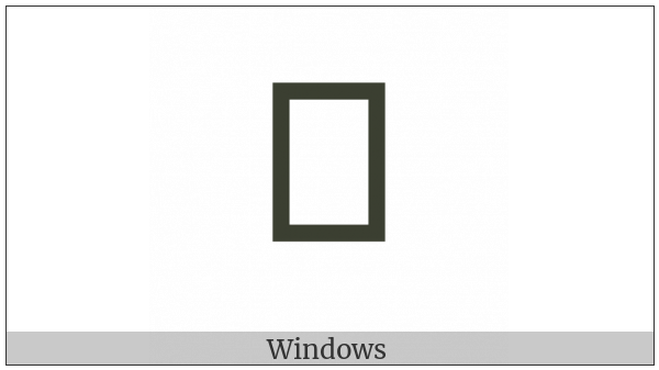 Lepcha Letter Hla on various operating systems