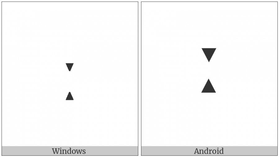 Modifier Letter Triangular Colon on various operating systems