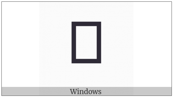 Lepcha Punctuation Cer-Wa on various operating systems