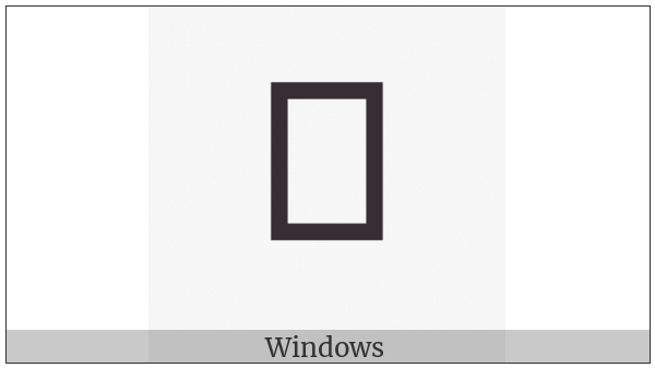 Soyombo Letter Kssa on various operating systems