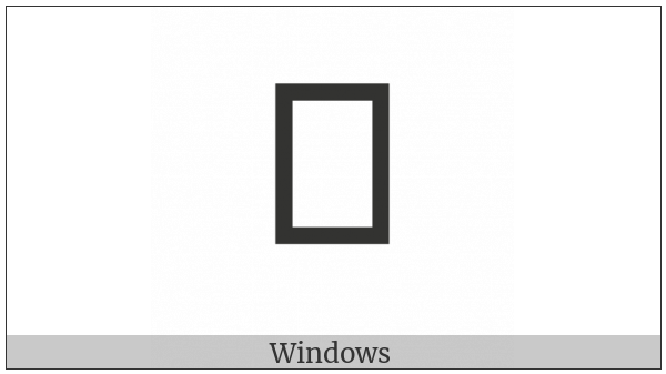 Lepcha Digit Three on various operating systems