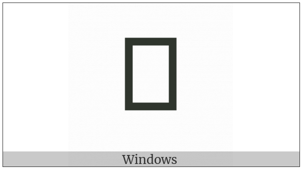 Ol Chiki Digit Nine on various operating systems