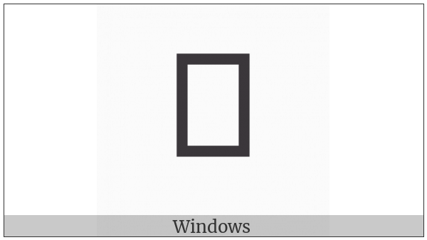 Bhaiksuki Letter Ii on various operating systems