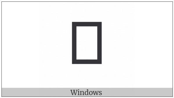 Bhaiksuki Letter Dda on various operating systems