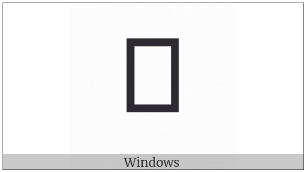 Ol Chiki Letter Unn on various operating systems
