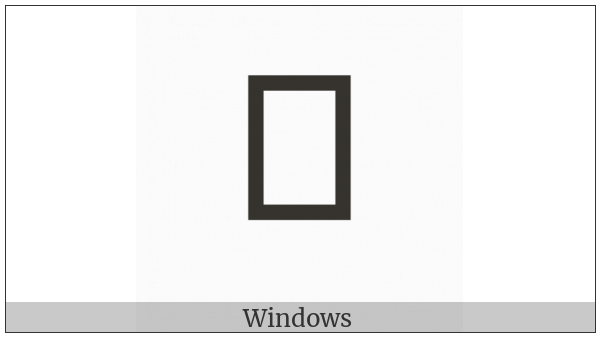 Bhaiksuki Digit Nine on various operating systems