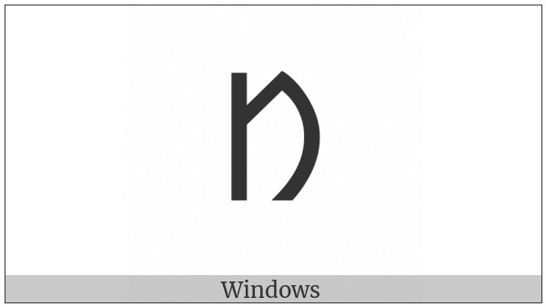 Ol Chiki Letter Ott on various operating systems