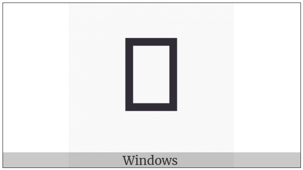 Marchen Sign Candrabindu on various operating systems