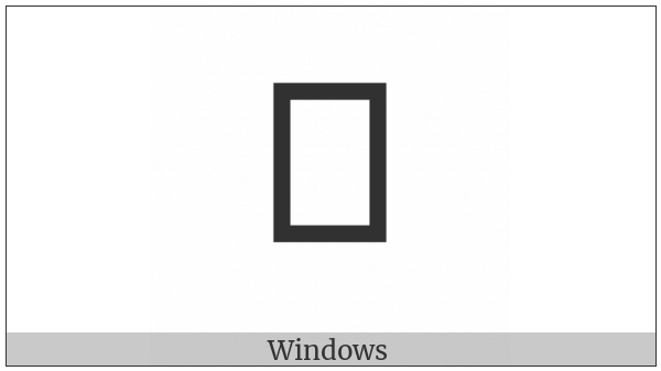 Masaram Gondi Letter Nga on various operating systems