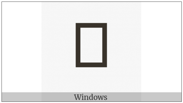 Masaram Gondi Letter Ra on various operating systems