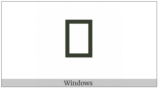 Masaram Gondi Letter Jnya on various operating systems