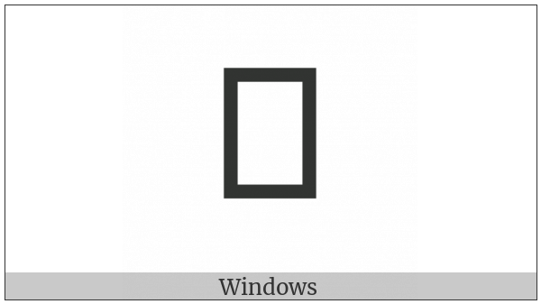 Sundanese Punctuation Bindu Da Satanga on various operating systems