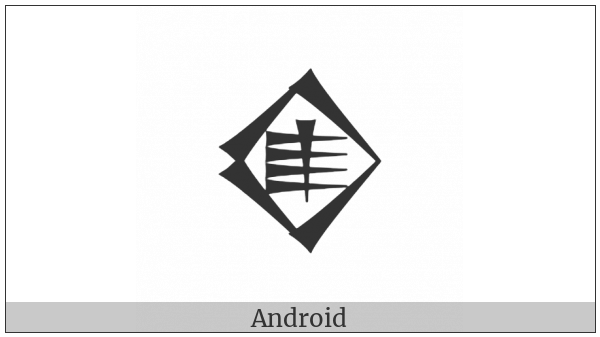 Cuneiform Sign Hi Times Ash2 on various operating systems