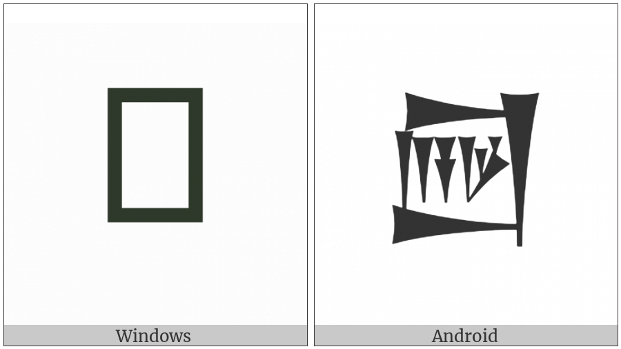 Cuneiform Sign Lagab Times A Plus Gar on various operating systems