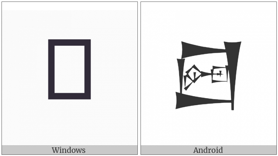 Cuneiform Sign Lagab Times Im Plus Lu on various operating systems
