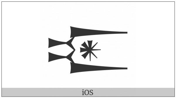 Cuneiform Sign Ninda2 Times An on various operating systems