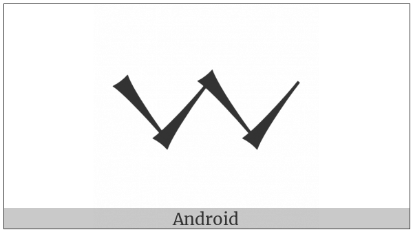 Cuneiform Sign Pan on various operating systems
