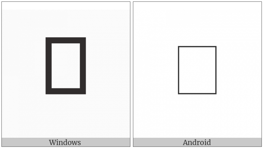 Cuneiform Sign Sag Over Sag on various operating systems