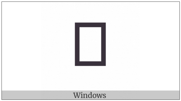 Cuneiform Sign Uru Times Ki on various operating systems