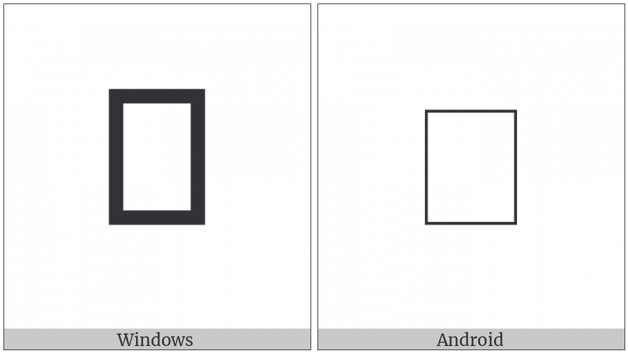 Cuneiform Numeric Sign Five Ash on various operating systems