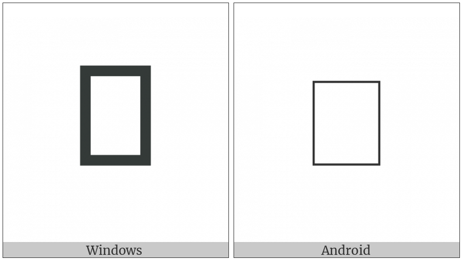 Cuneiform Numeric Sign Seven U on various operating systems