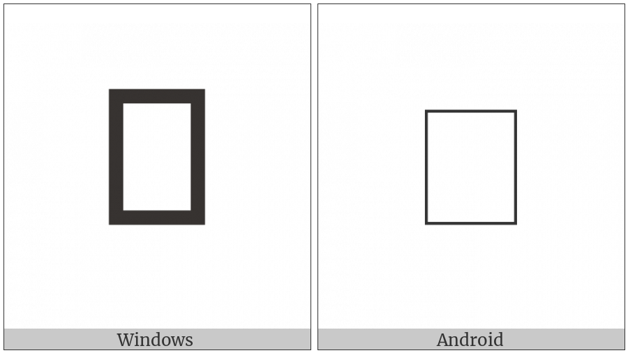 Cuneiform Sign Dim2 Times Ud on various operating systems