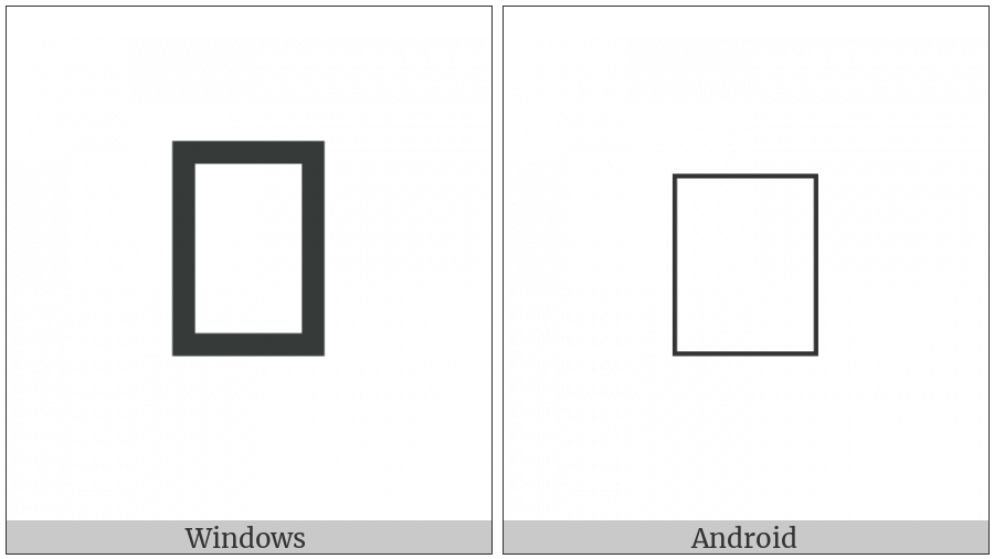 Cuneiform Sign Lak-265 on various operating systems