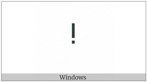 Modifier Letter Small Turned I on various operating systems