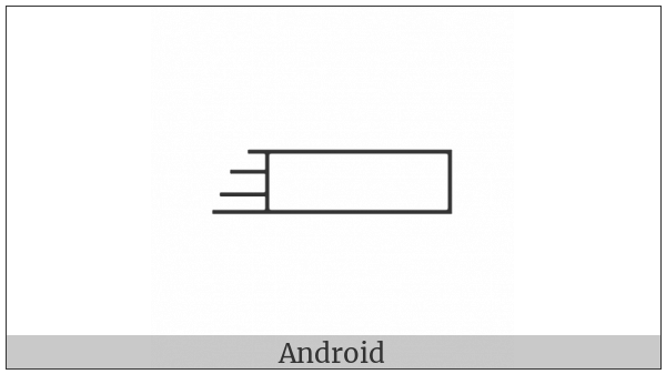 Egyptian Hieroglyph S032 on various operating systems