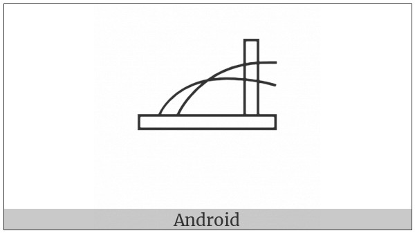 Egyptian Hieroglyph T026 on various operating systems