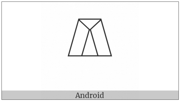 Egyptian Hieroglyph T028 on various operating systems