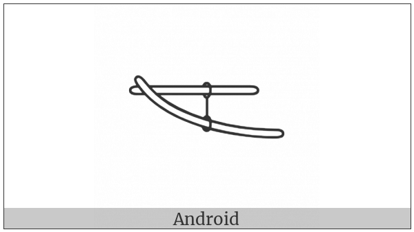 Egyptian Hieroglyph U007 on various operating systems