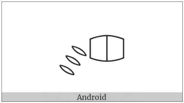 Egyptian Hieroglyph U009 on various operating systems