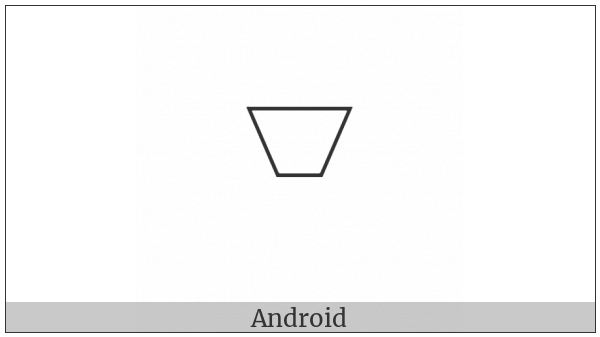 Egyptian Hieroglyph W010 on various operating systems