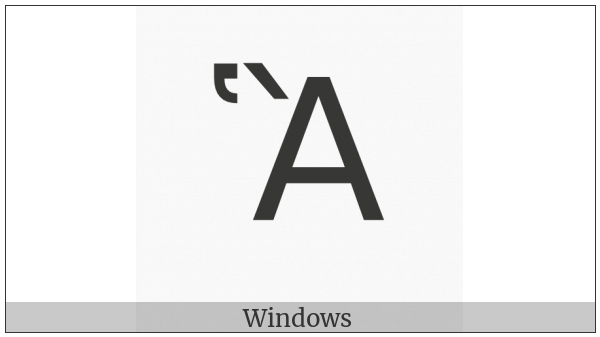 Greek Capital Letter Alpha With Dasia And Varia on various operating systems