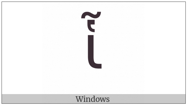 Greek Small Letter Iota With Dasia And Perispomeni on various operating systems