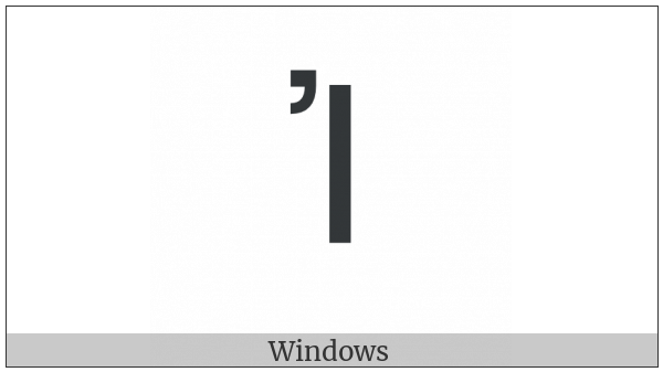 Greek Capital Letter Iota With Psili on various operating systems